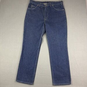 VTG Levis 619 Straight Fit Jeans Mens 36x30 Orange Tab‎ Dark Wash